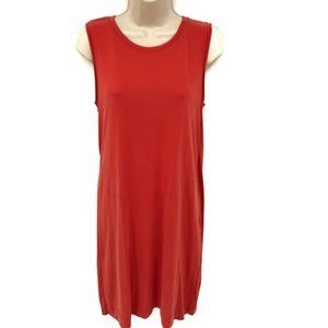 NWOT Rachel Roy Womens Light Red Draped Open Back Knit Shift Dress Size XS